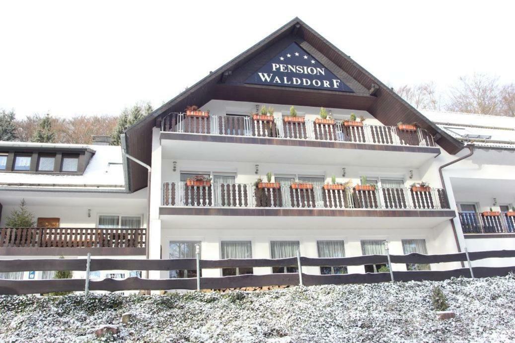 Pension Walddorf Winterberg Exterior foto